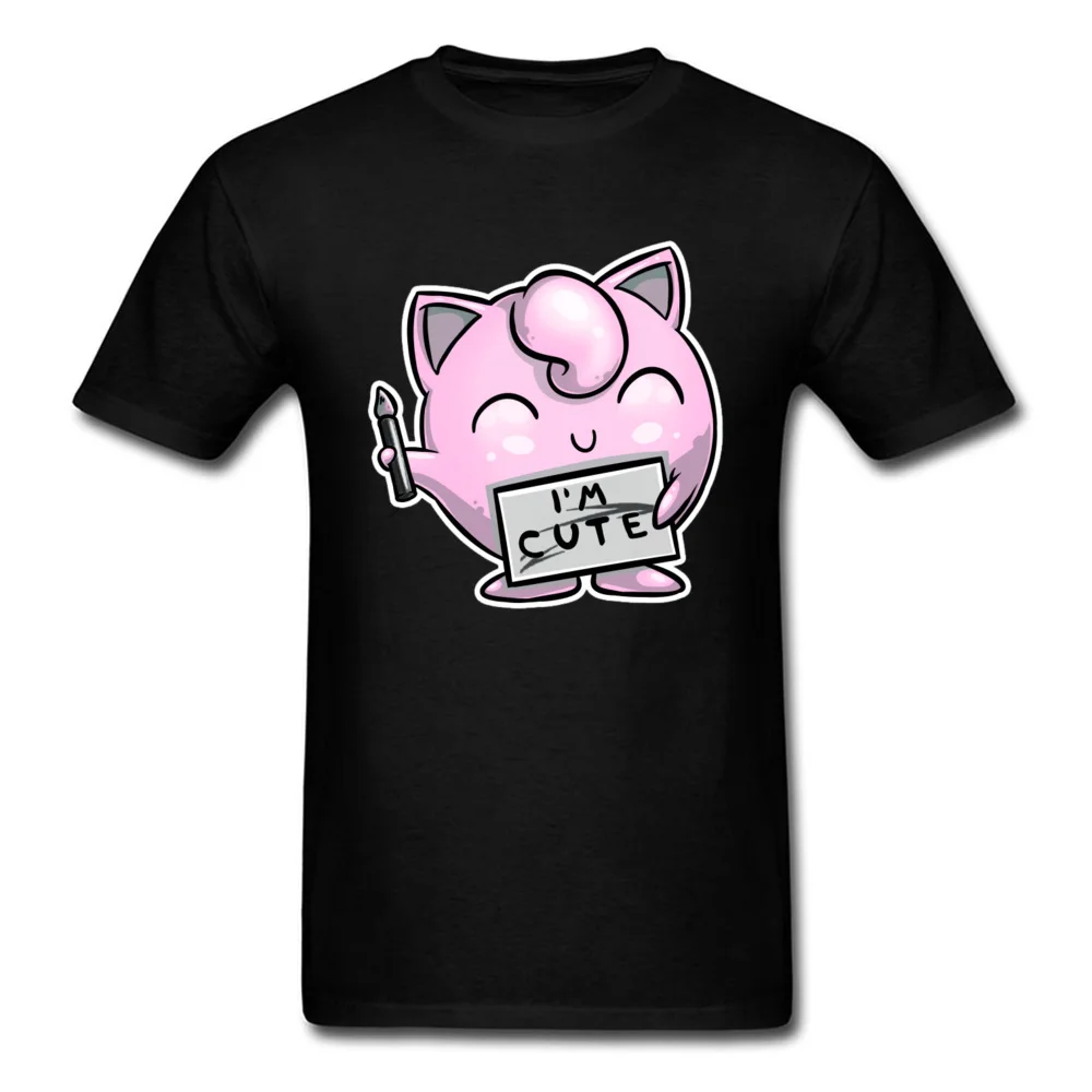 Mimikyu Пикачу Покемон футболки 3D простой Jigglypuff Gengar японского аниме ACDC забавная футболка Snorlax Mewtwo мультфильм футболки для мальчиков - Цвет: 0109PK109 20black