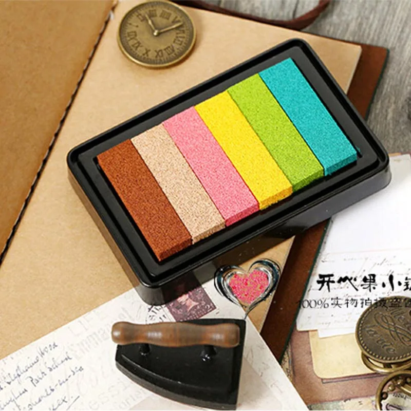 1 х Цветная Радужная чернильная панель для печати градиентных чернил фетровой