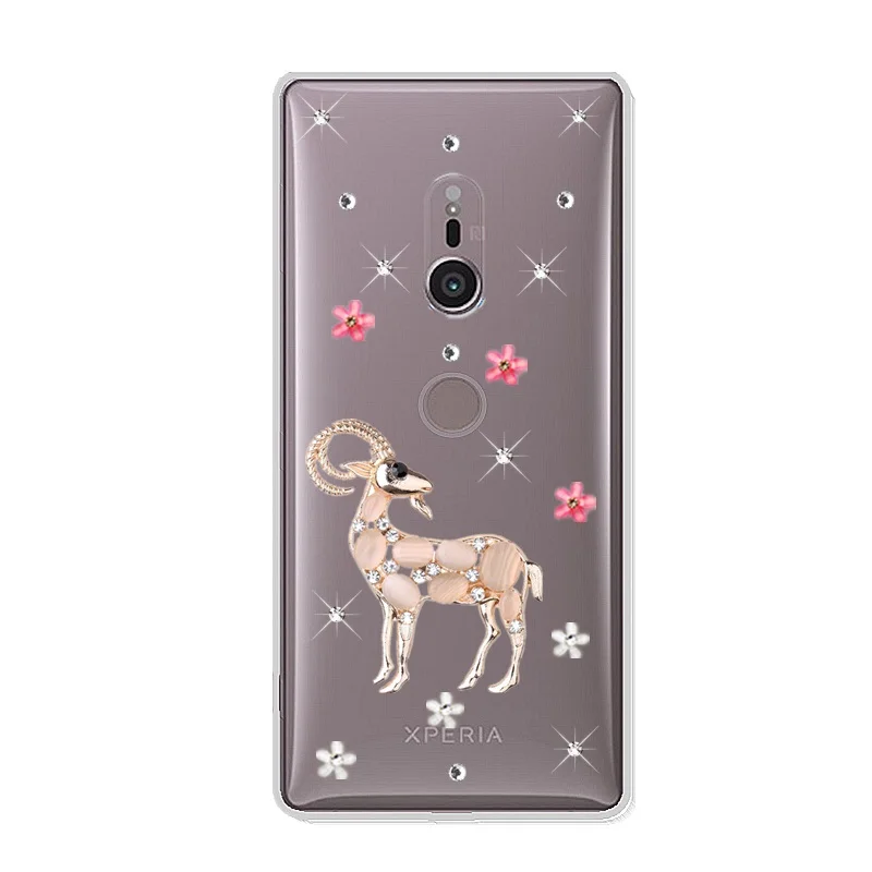 XZ2 Премиум чехол со стразами для Sony Xperia XZ XZ1 Compact XZ3 Z5 Z4 Z3 Plus E4 E5 M5 M4 C5 C4 L2 L1 телефона |