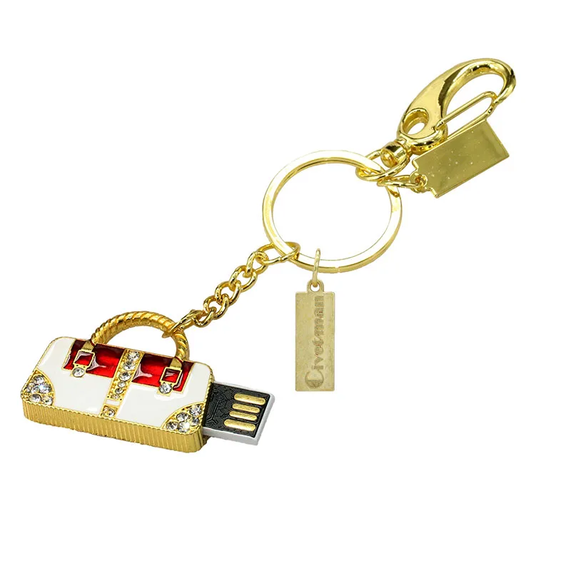 Брелок для ключей USB флеш-накопитель 8 ГБ 16 Гб карта памяти 32 64 ручная сумка PendriverGift