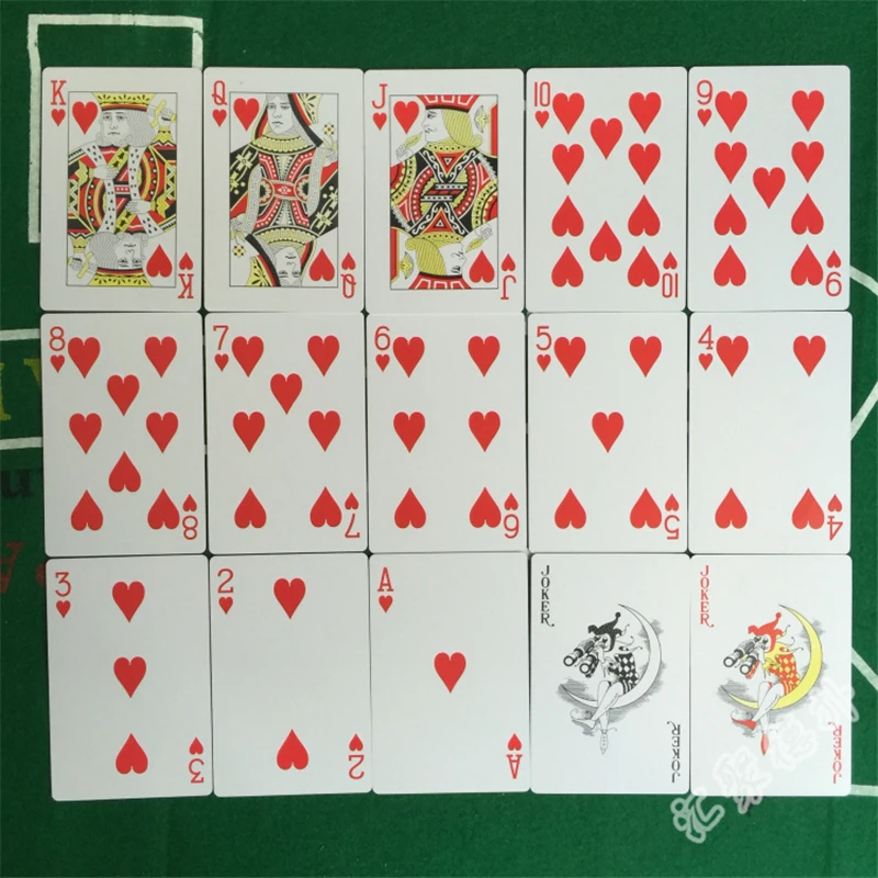Пластиковые игральные карты Yernea 10 компл./лот для покера баккара Техасский Холдем