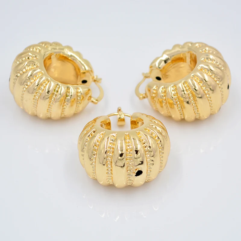 Sunny Jewelry большой обруч Женские Ювелирные наборы серьги кулон медь вечерние