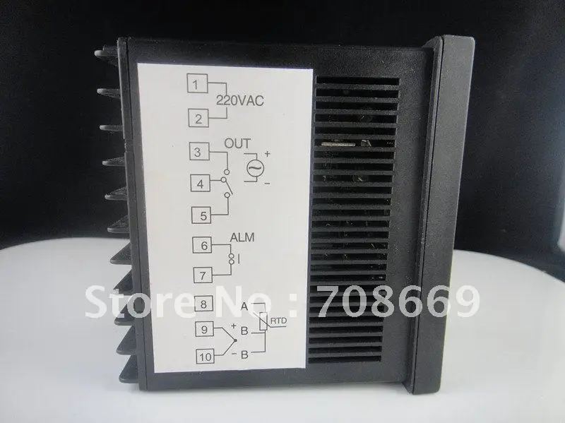 Цифровой ПИД-контроллер температуры CH402 SSR выход вертикальный 48*96 мм - купить по