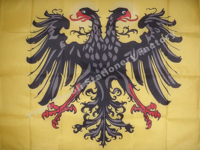 Баннер Святого римского императора с галоалами 150X90 см(3x5FT) 120 г polyester полиэстер