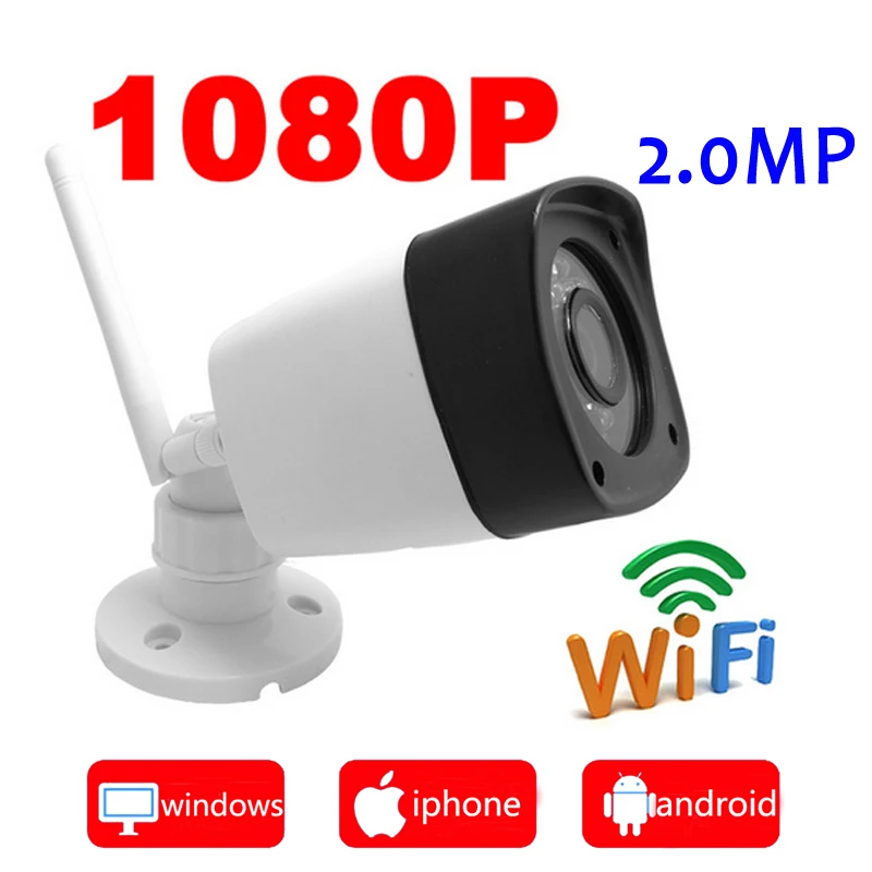 Ip камера JIENU беспроводная водонепроницаемая с поддержкой Wi Fi 1080P|wifi fax|wifi pinhole