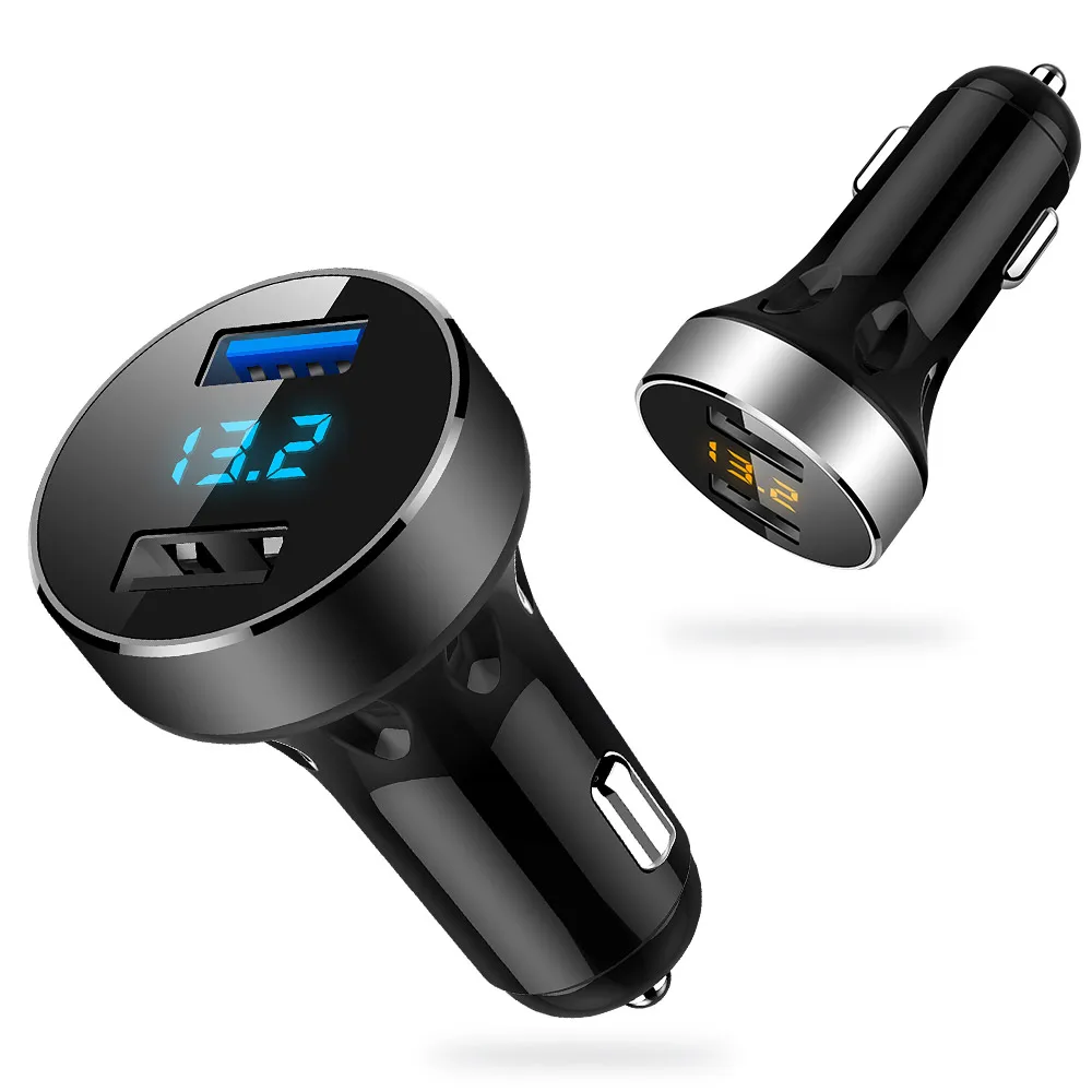 Автомобильное зарядное устройство Xiaomi автомобильное с двумя USB портами и