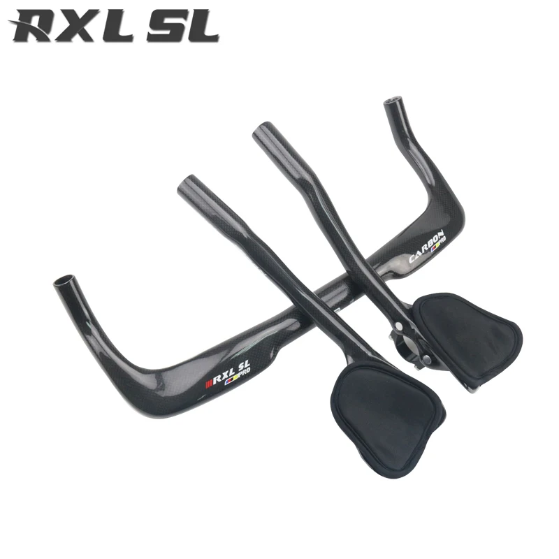 RXL SL руль для велосипеда 31 1 32 5 мм TT Bar углеродное волокно 3K глянцевый Сверхлегкий