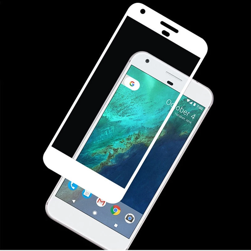 EKDME полное покрытие закаленное стекло для Google Pixel 2 XL Защитная стеклянная пленка