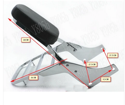 Багажная стойка для Honda Shadow VT 1100 на весь год|sissy bar luggage|sissy barbackrest sissy |