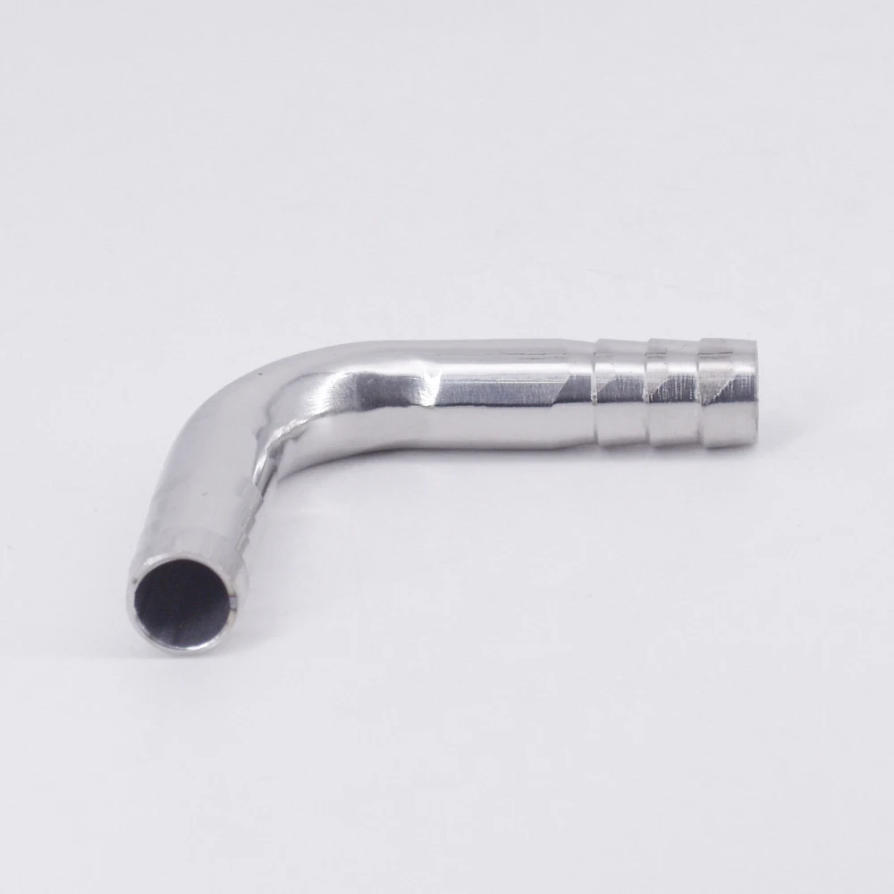 12.7mm 1/2&quot Hose Barb SUS 304 Stainless Steel Sanitary 90 Degree Elbow Pipe Fitting Home Brew Beer Wine |