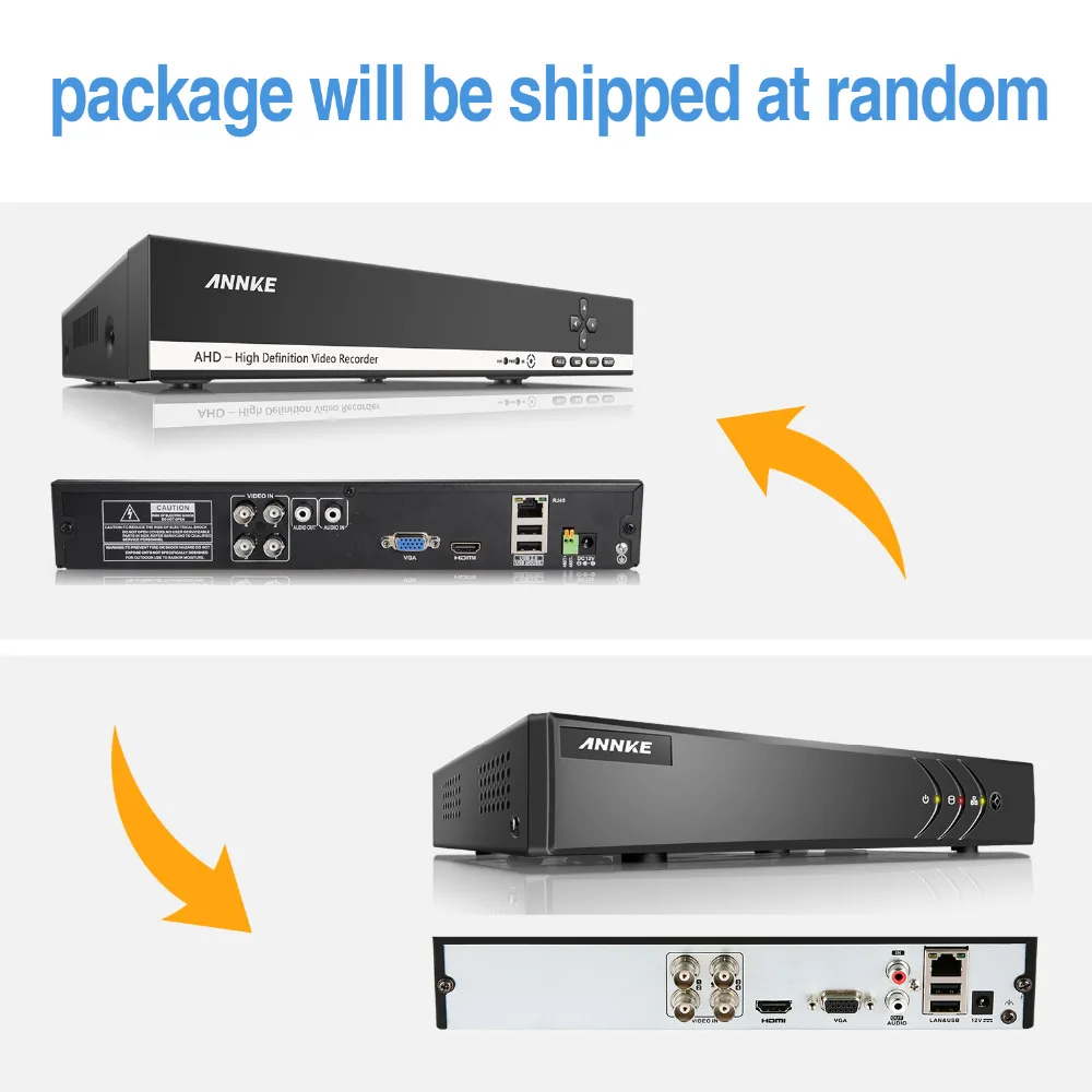 ANNKE 1280*720 P HD 1200TVL наружная система безопасности камеры 1080 HDMI CCTV видеонаблюдения 4CH