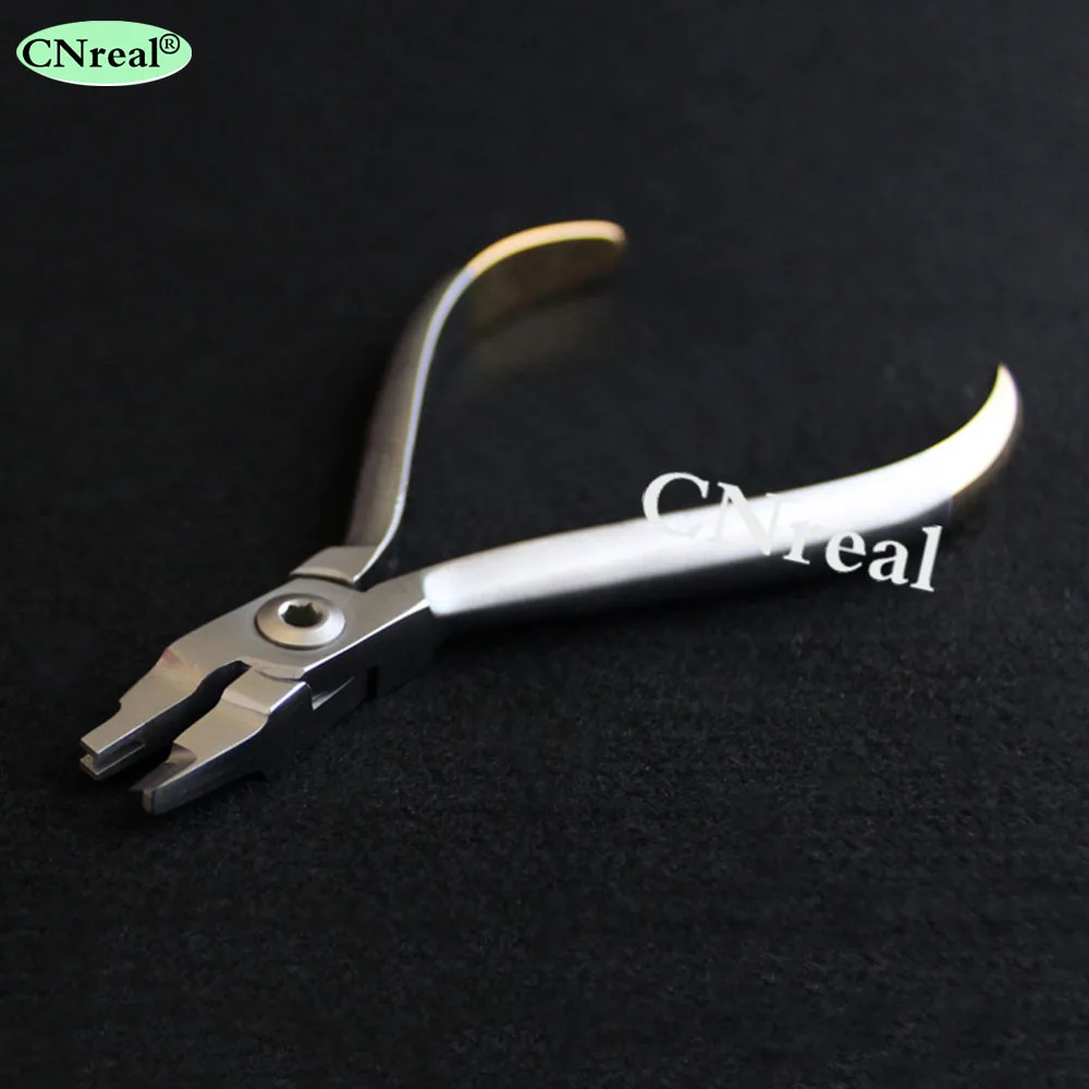 1 Piece Dental V-shape Bending Pliers for Making 1mm V-bends on Arch Wires (up to .022 )   Orthodontic Instrument
