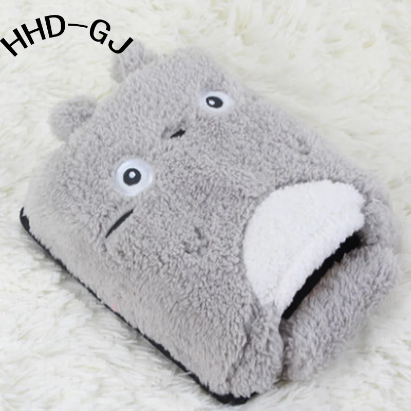 HHD-GJ зимний теплый коврик для мыши Totoro толстый мультяшный медведь плюшевый с подогревом с браслетом милый игровой коврик для мыши - Цвет: 8