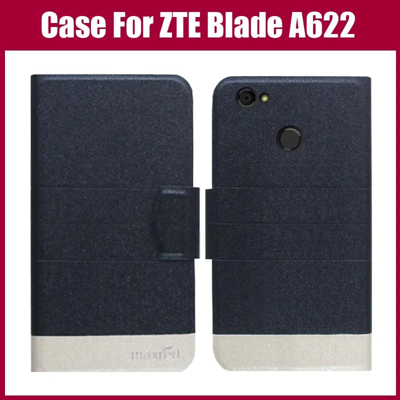 Горячая распродажа! Чехол ZTE Blade A622 5 цветов модный роскошный Ультратонкий кожаный