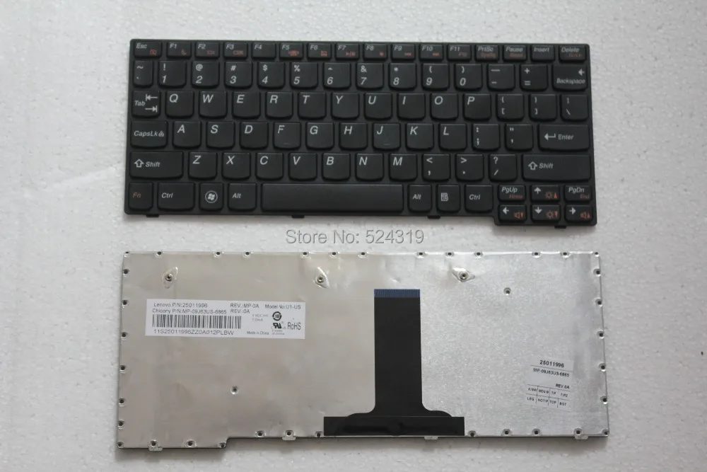 Новая клавиатура для ноутбука Lenovo S10-3 S100 M13 S205 U160 US | Компьютеры и офис