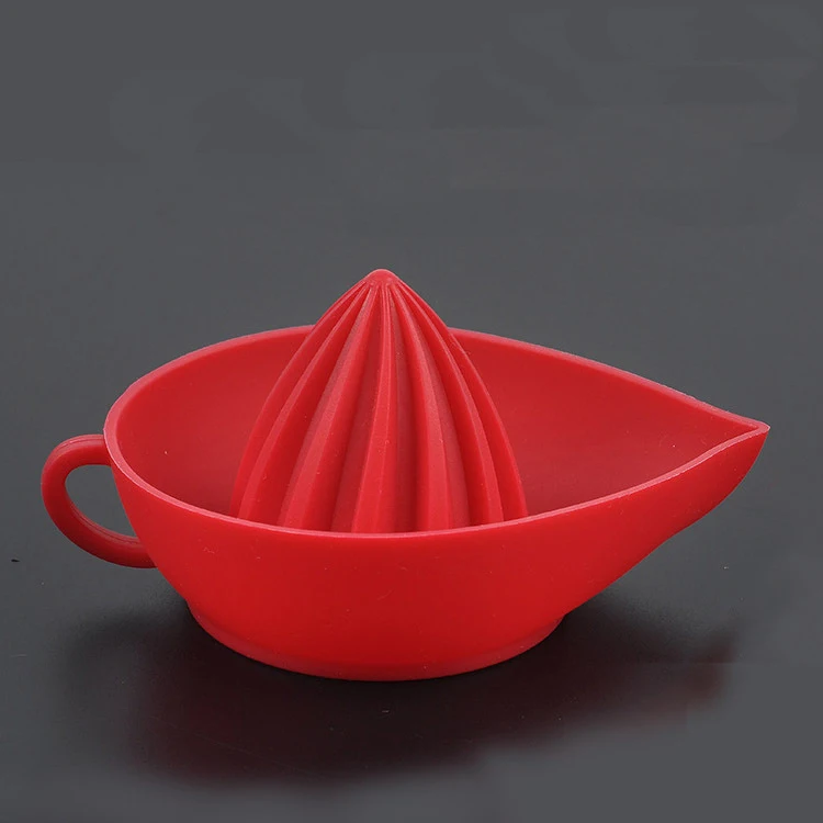 

High quality silica gel lemon squeezer lemon orange juicer manual juicer silicone kitchen tools kithenwares 5pcs/lot