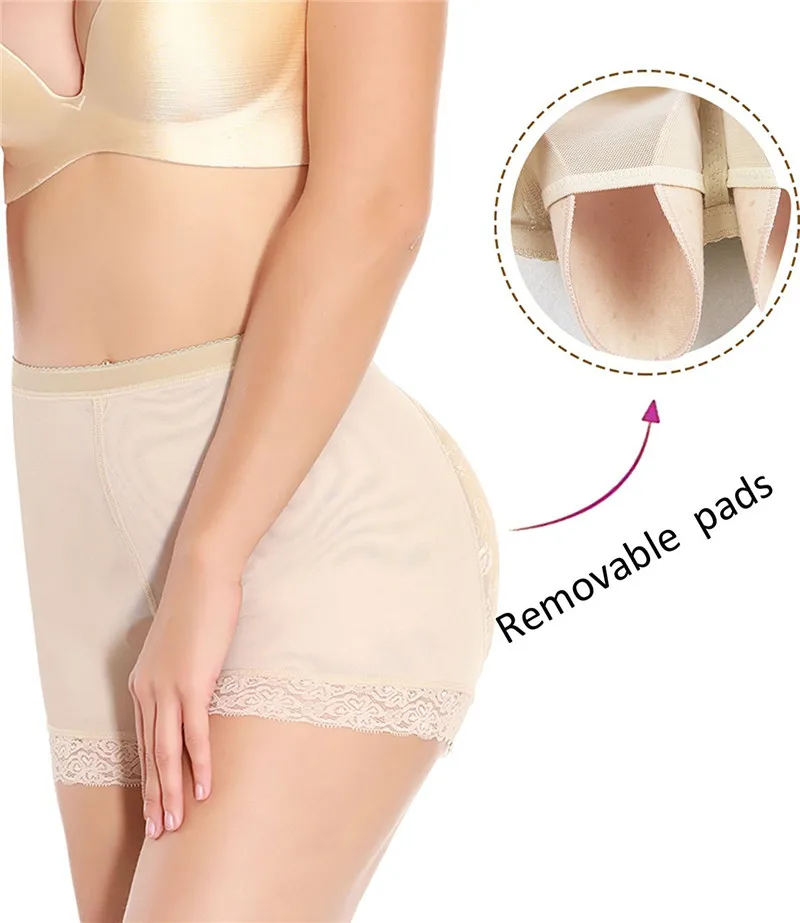 NINGMI Butt Lifter Hip Enhancer Женская Сексуальная Большая подкладка под зад контроль Трусики Горячие Брюки средняя талия утягивающий корсет короткая корректирующая одежда