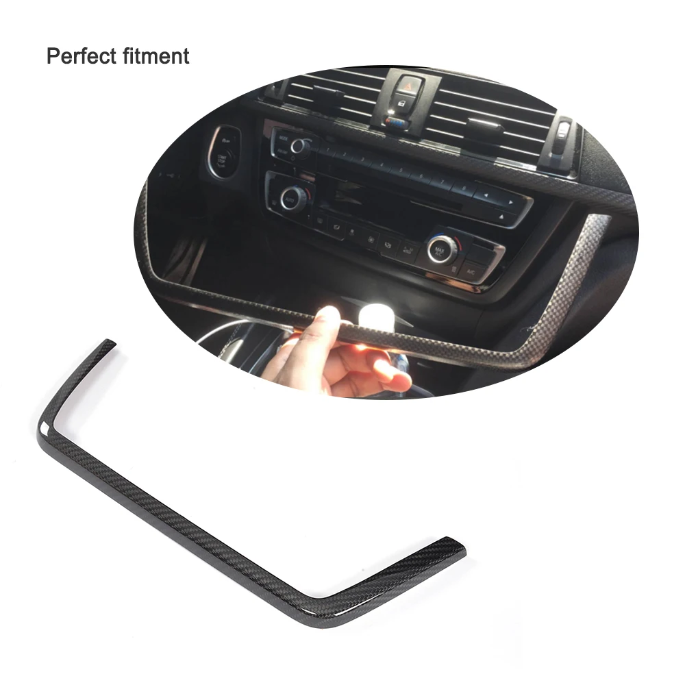 Углеродное волокно интерьер приборной панели звуковой комплект Запчасти