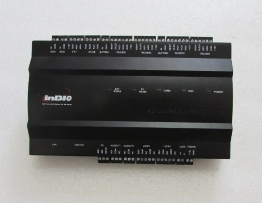 Inbio260 Расширенная плата контроля доступа поддержка FR1200 и кард ридер RS485 TCP/IP