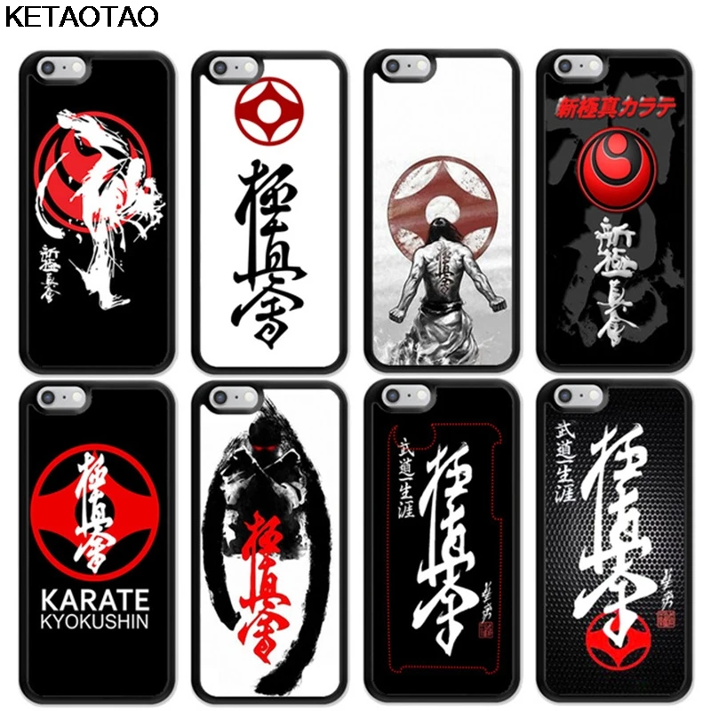 KETAOTAO Oyama Kyokushin чехлы для телефонов с принтом Каратэ iPhone 4S SE 5 6 5C 5S 6S 7 8 Plus X Чехол