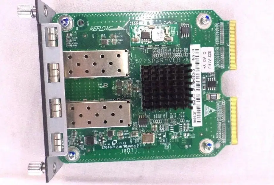 

LSPM2SP2P 2-портовый 10-гигабитный Ethernet SFP + модуль расширения коммутатора платы интерфейса