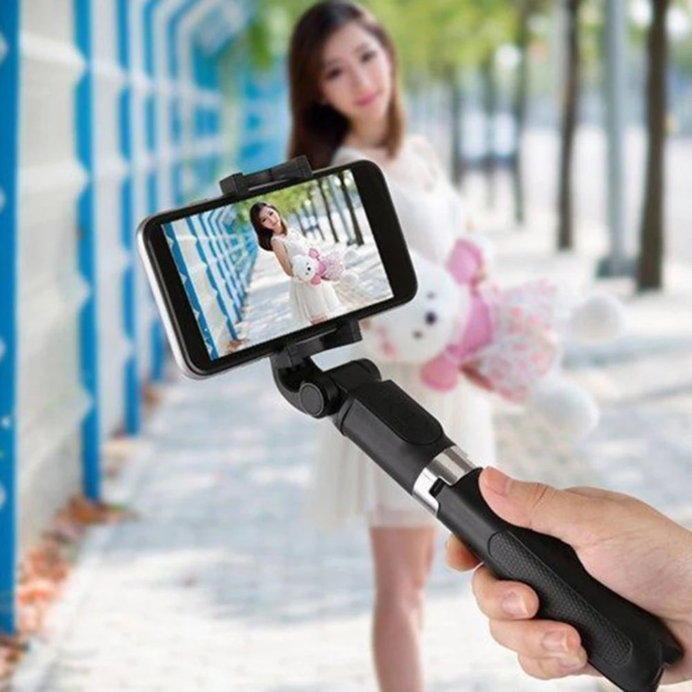 1 штатив ПК держатель телефона стенд Stick монопод с Bluetooth Беспроводной