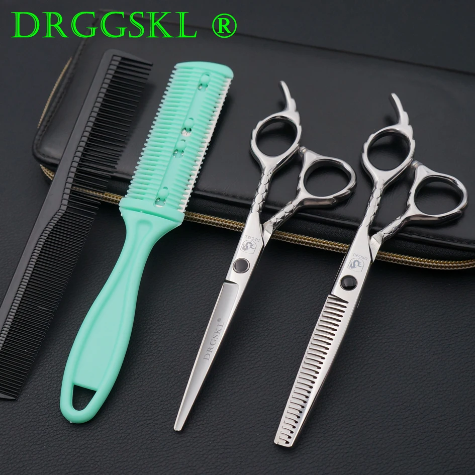 DRGSKL Дракон ручка профессиональные ножницы для волос высокое качество 6 0 дюймов