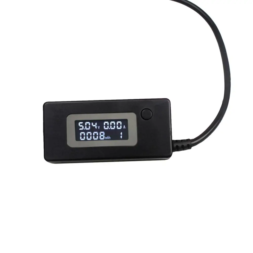 

19999mAh USB LCD Charger Power Voltage Normal Tester Digital Current Display USB Resistor DC Electronic Load With Switch Adjusta