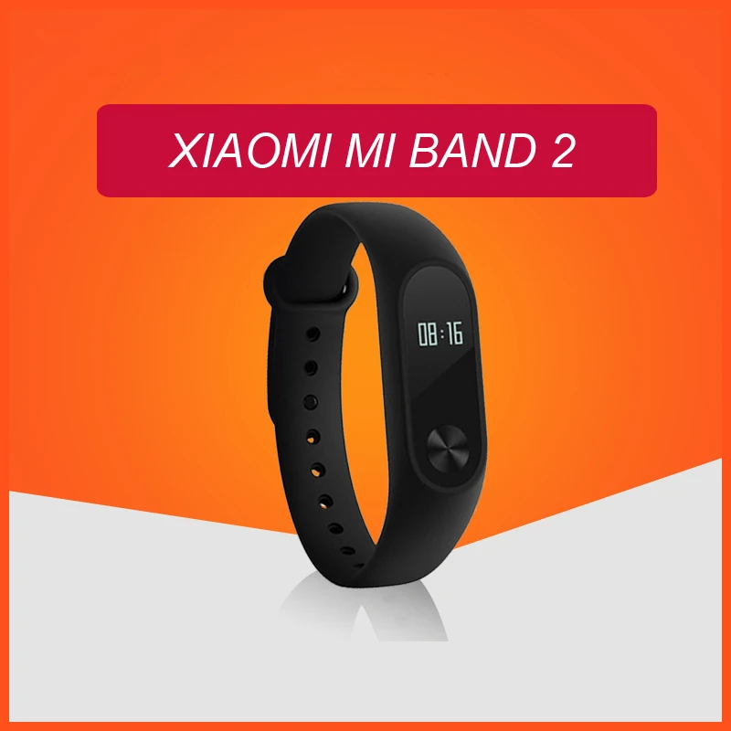 Умный оригинальный Xiaomi mi Band 2 умный Браслет монитор сердечного ритма Xiao band |