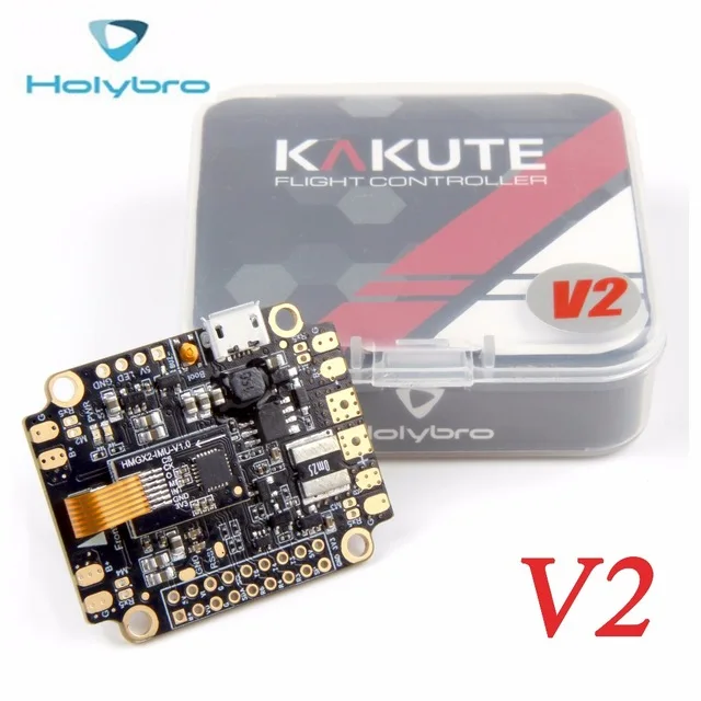 Контроллер полета Holybro Kakute F4 AIO V2 STM32 F405 с Betaflight OSD поддержкой UART 4 для FPV дрона |