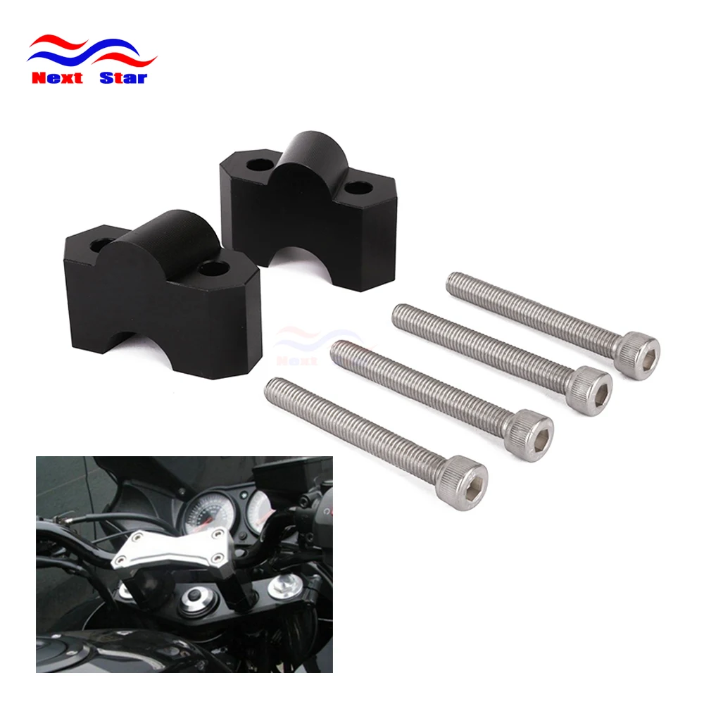 Кронштейн для установки на руль мотоцикла KAWASAKI Z750 2004 2011 Z1000 2007 2008 2009 2009|Руль