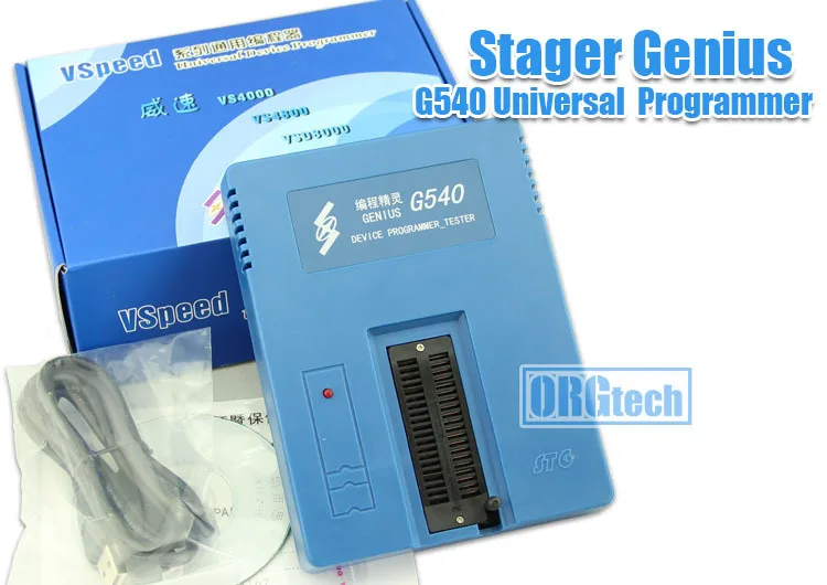 Stager Genius G540 Universal Programmer support MCU 51 AVR PIC Memory EEprom Nor flashHigh Quality repair rate less than 1% | Инструменты