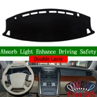 Двухслойные автомобильные наклейки для Nissan Teana J31 2003 2004 2005 2006 2007, чехол для приборной панели, автомобильные аксессуары, наклейки для салона автомобиля