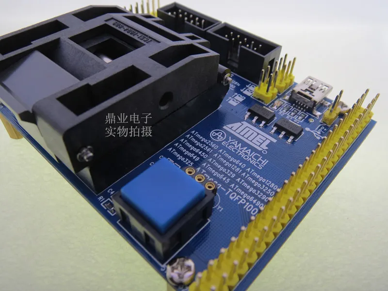 Оригинальное тестовое сиденье ATMEL IC ATmega2560/1280/2561/3250/6450 программируемое гнездо