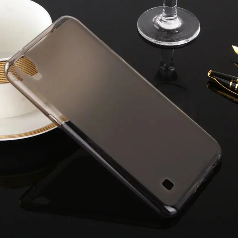 Для LG X Мощность случае 5.3 дюймов матовый Вернуться ТПУ чехол для K210 k220 k220ds