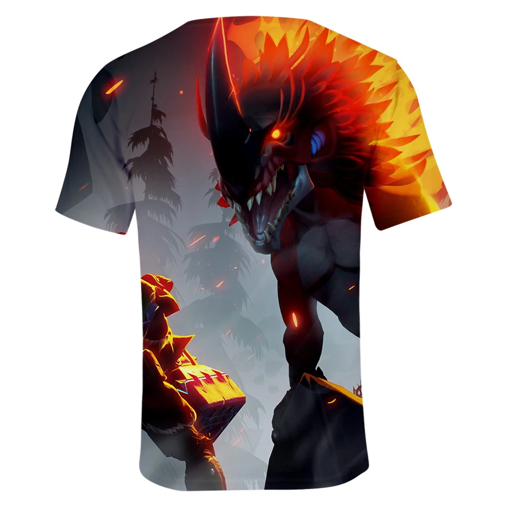 Dauntless игра 3D стиль летняя футболка с короткими рукавами 2019 новая модная