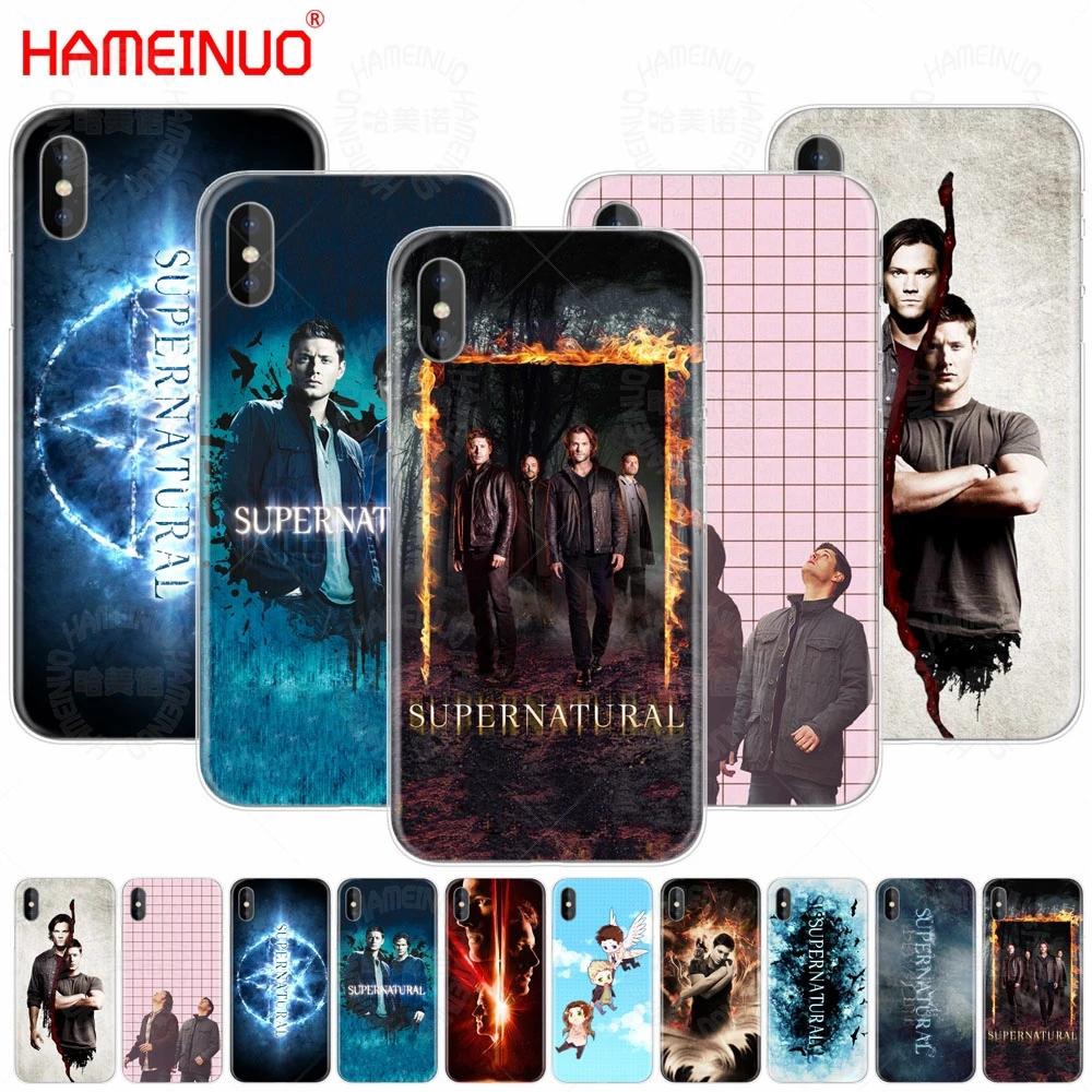 Чехол для мобильного телефона HAMEINUO сверхъестественный Jensen Ackles Jared Padalecki чехол iphone