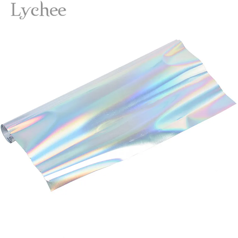 Lychee 50x100 см Лазерная теплопередача виниловые многоцветные декоративные пленки DIY