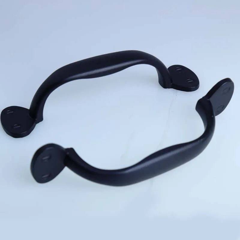96mm modern simple black furniture decoration handles antique dresser kitchen cabinet door matte drawer knob | Ручки шкафа