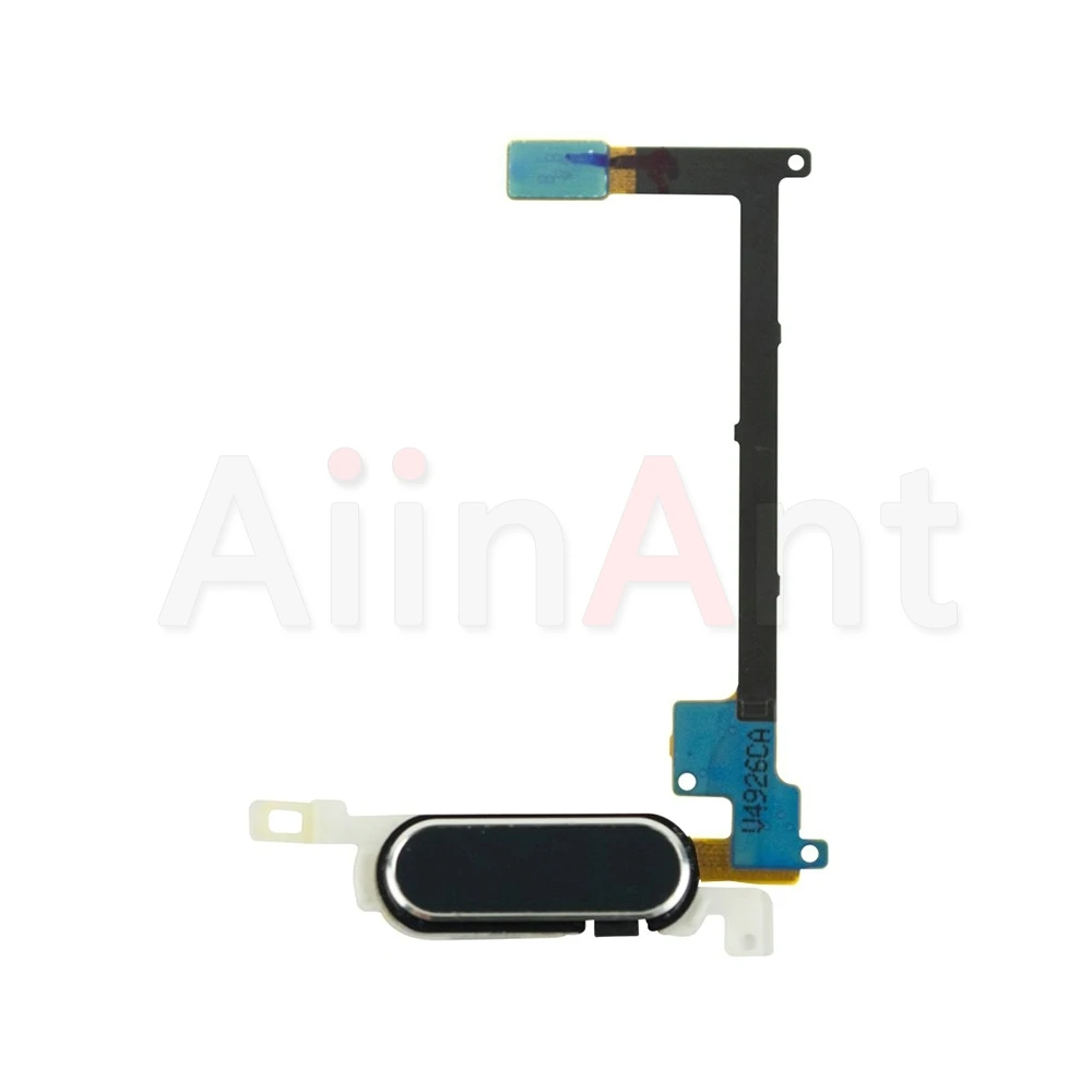 Шлейф датчика отпечатков пальцев для samsung Galaxy Note 4 N910 N910F N9100 N910C N910G - Цвет: Черный