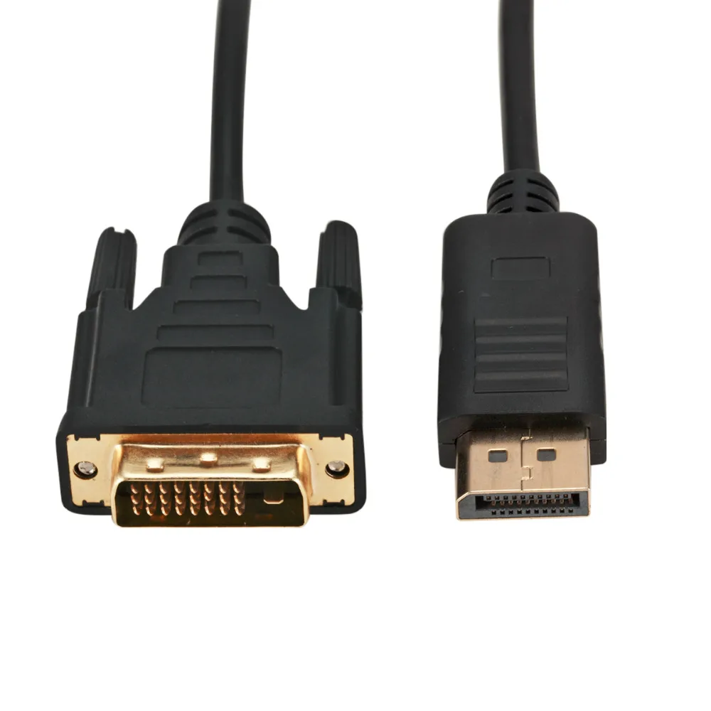 1 8 м DP в DVI конвертер шнур порт дисплея от штекера до 1pin монитор для мужчин адаптер