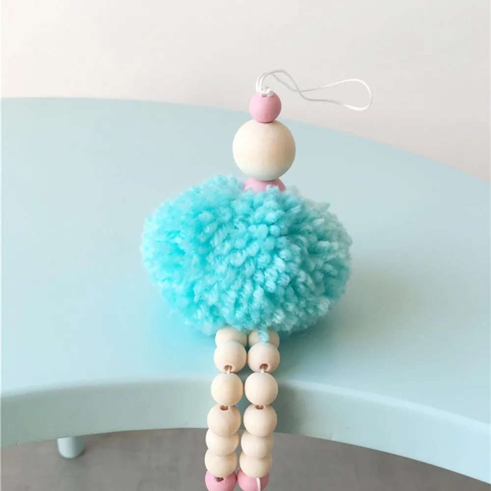 Деревянный бисерный орнамент детская комната украшения Детский навес для