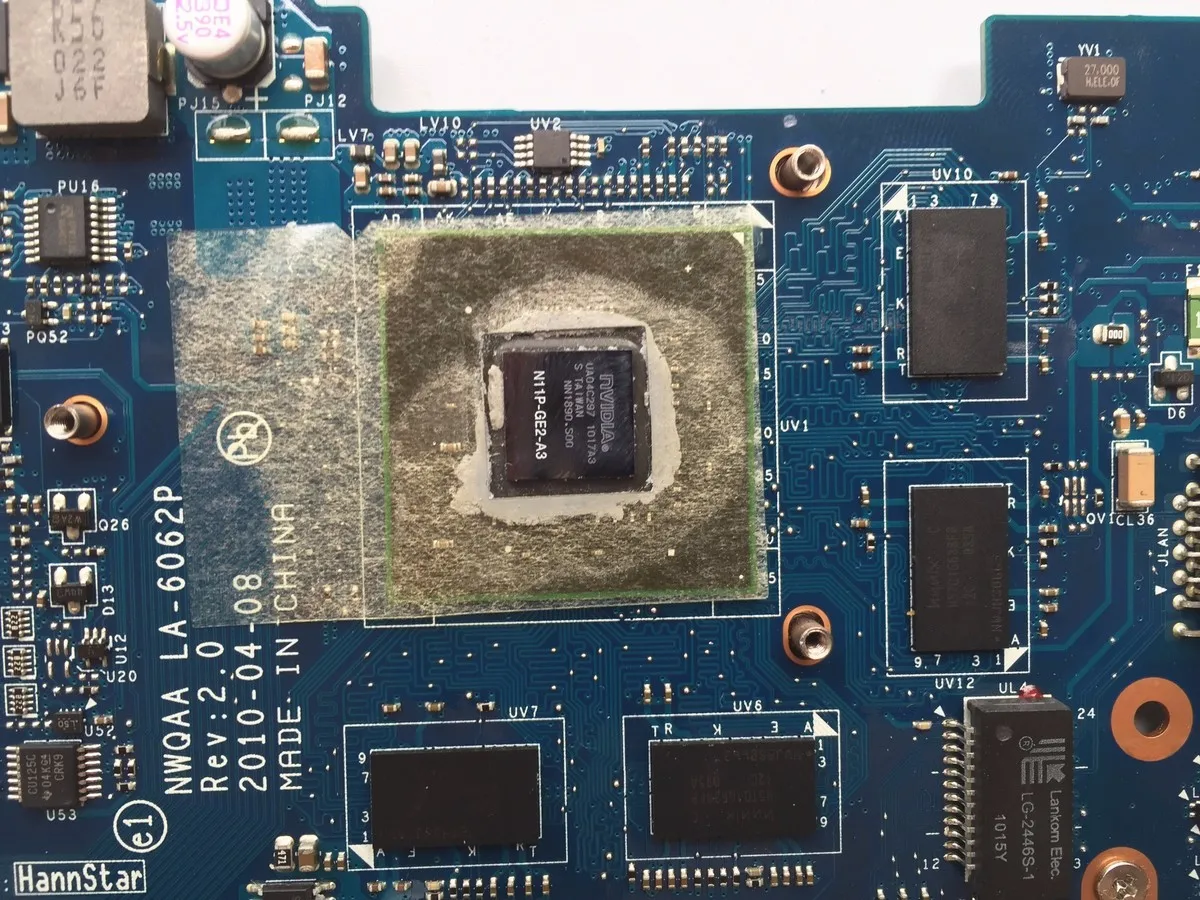 Высококачественная материнская плата K000109860 для ноутбука Toshiba Satellite A665 NWQAA LA-6062P