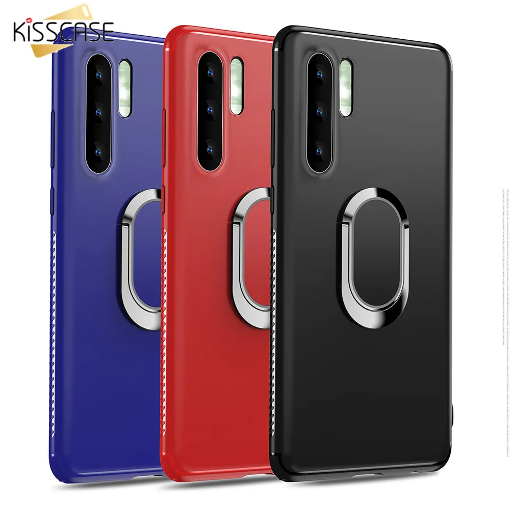 KISSCASE держатель Подставка для телефона чехол huawei P30 P20 P10 Pro Lite Plus матовый