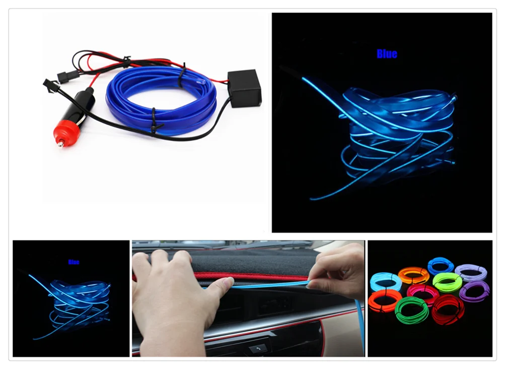 Автомобильные аксессуары 12 в светодиодный холодный свет индивидуальная