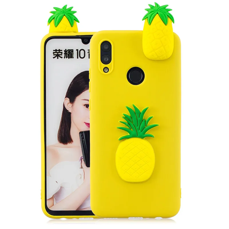 S Huawei P Smart чехол для Coque huawei P Smart Psmart чехол 3D единорог кукла игрушки Мягкий силиконовый чехол для телефона s Etui - Цвет: S