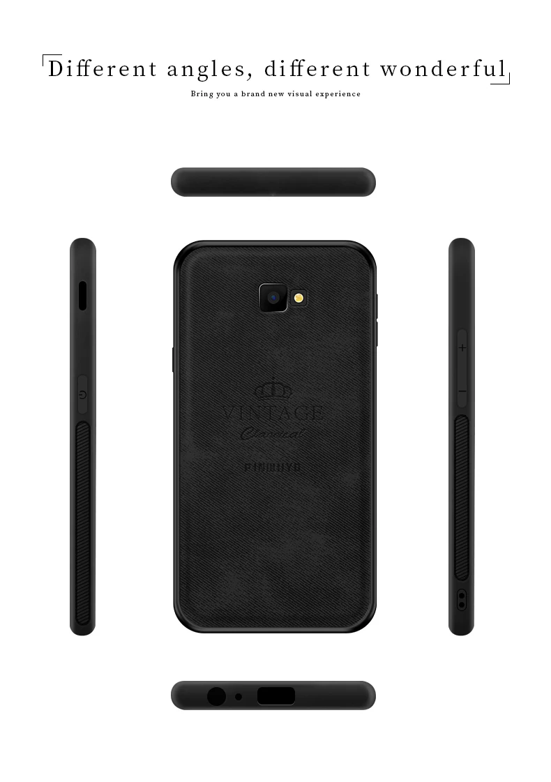 Для Samsung Galaxy J4 + чехол PC TPU PINWUYO Роскошный для телефона Plus J415F J415G защитный