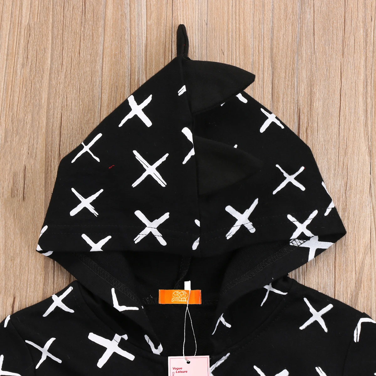 Emmababy Kids Boys Girls Dinosaur Print Sweatshirt Hoodies Hooded Tops Jacket Coat Clothes |