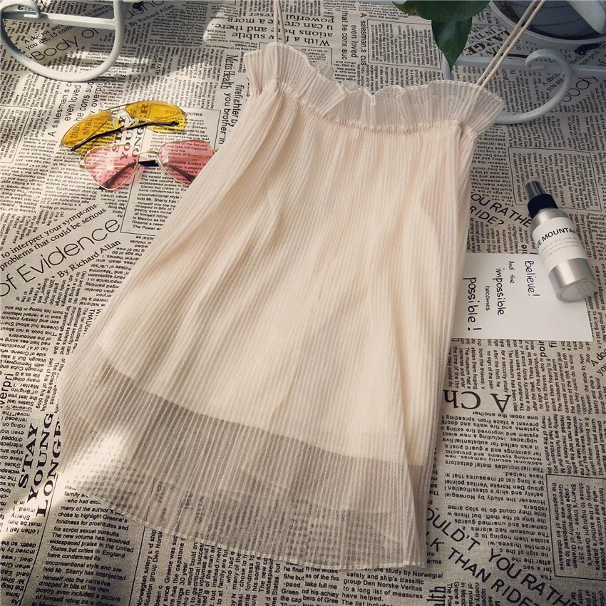 Майка женская шифоновая с запахом однотонная эластичная майка оборками по краям