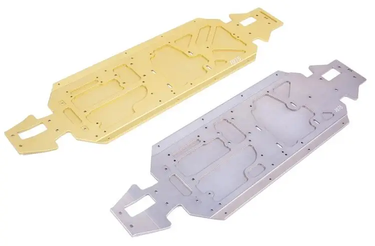 Металлическая рама ROVAN LT с ЧПУ пластина из сплава 7075 для 1/5 Losi 5ive-T 5T KING Engine X2 rc car part |
